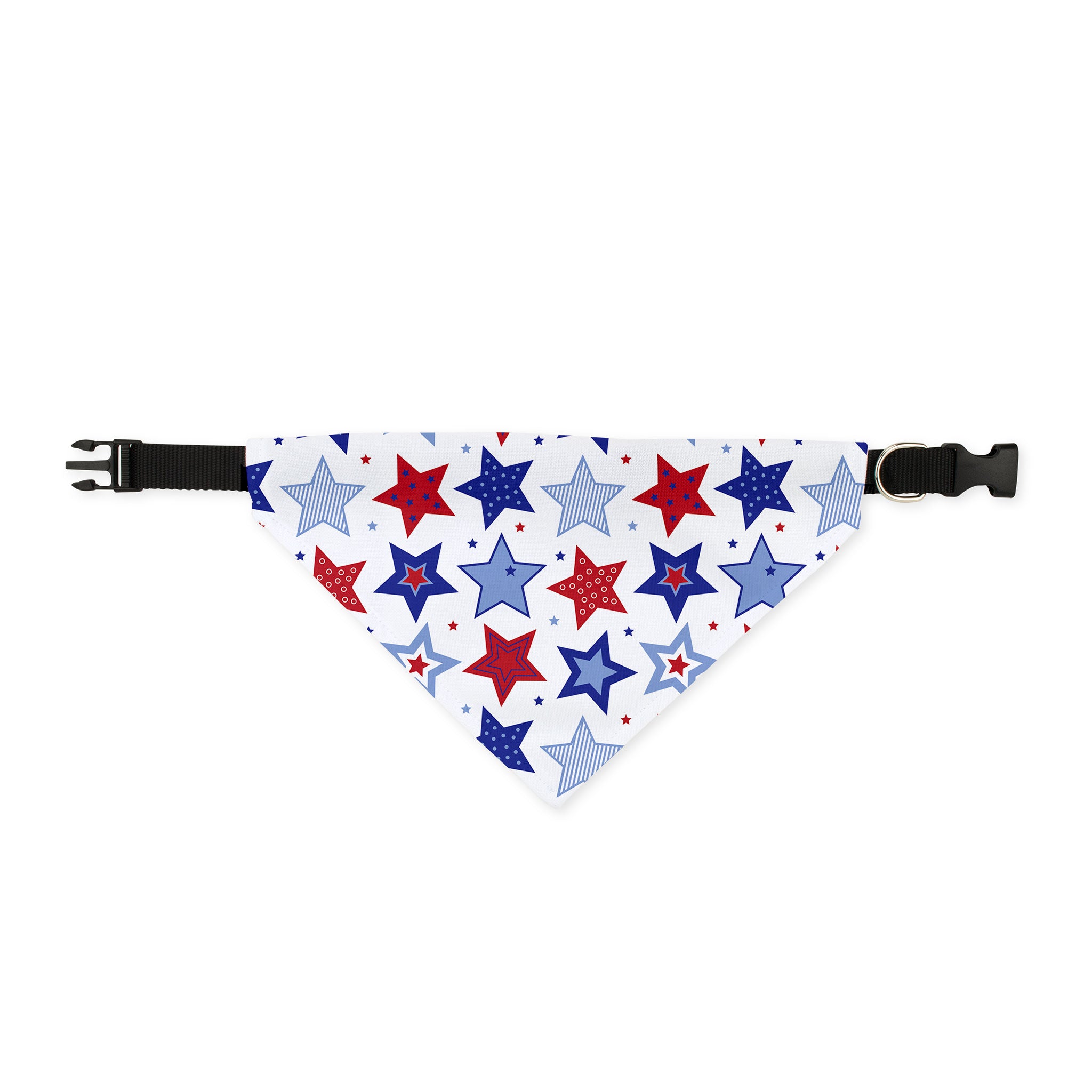 Patriotic Pup Collar Bandana -Lg