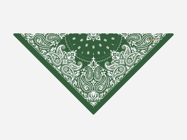 Hunter Green Paisley