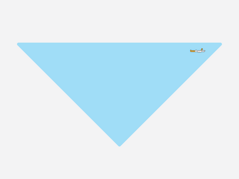 Water Bowl Blue Bandoggies® Pattern