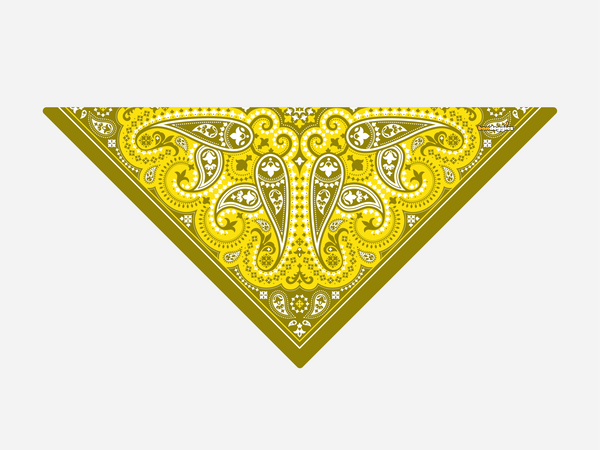 Yellow Paisley