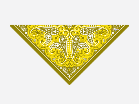 Yellow Paisley
