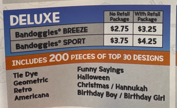 Deluxe Package-3 200 Pieces