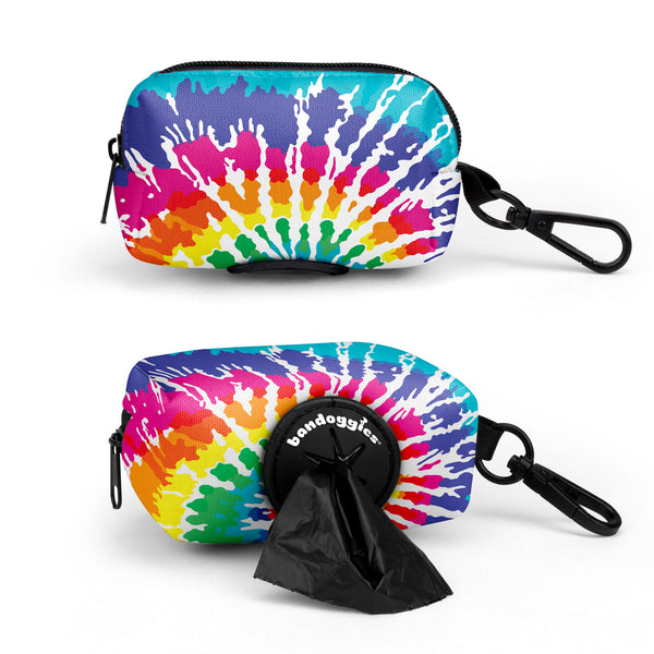 Full Color Neoprene Style Poop Bag Holder with Starter Bags