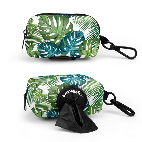 Full Color Neoprene Style Poop Bag Holder with Starter Bags