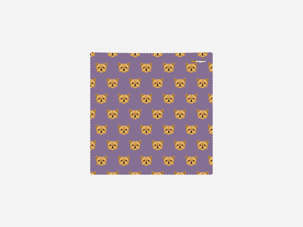 Yorkie Microfiber Cleaning Cloth