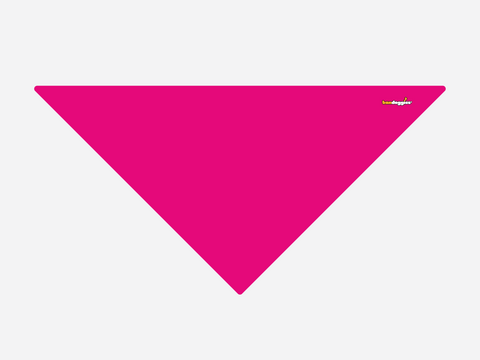 Neon Frisbee Pink Bandoggies® Pattern